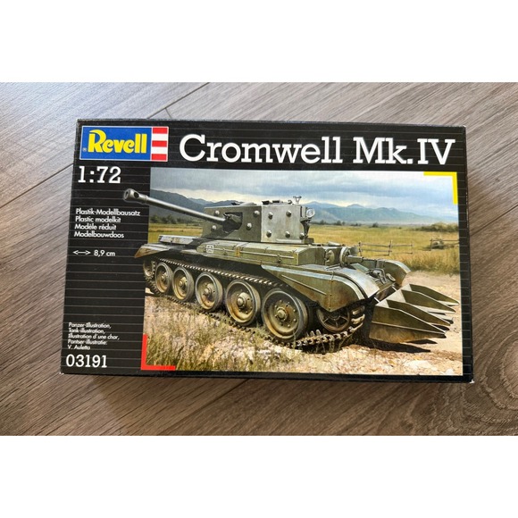 Revell Cromwell MK. IV 1:72 Scale Plastic Model Kit Unbuilt Military Tank - Picture 1 of 2